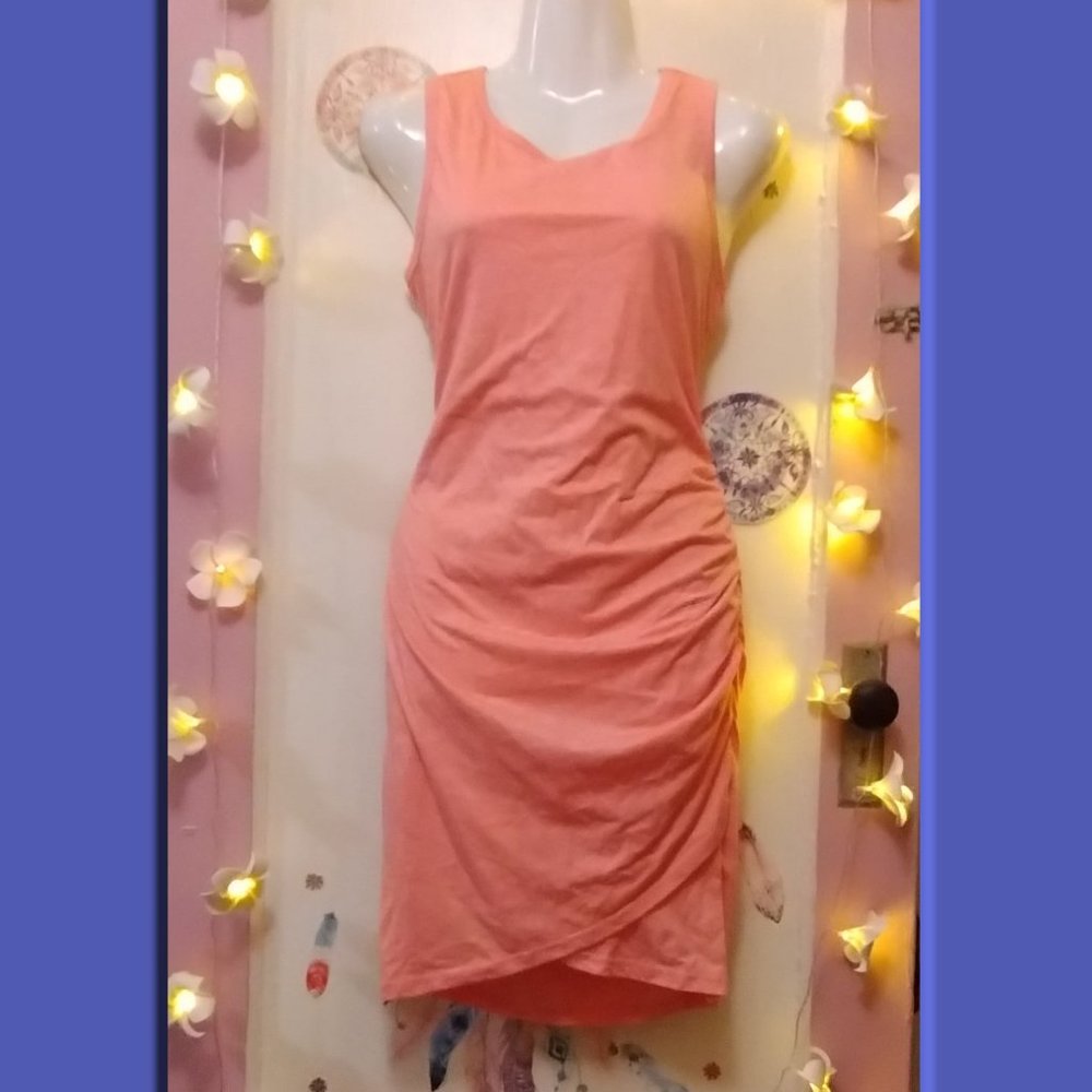 BTFMB Tank Dress - Coral